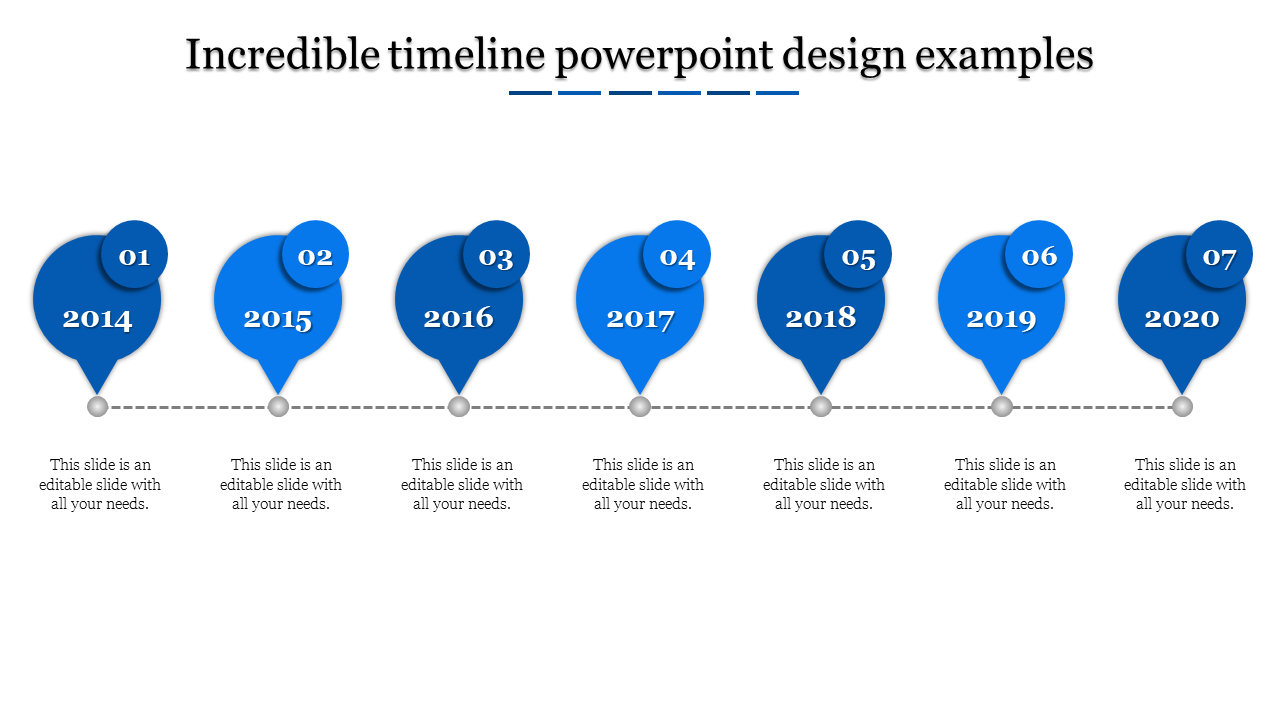 timeline powerpoint design-Incredible timeline powerpoint design examples-7-Blue